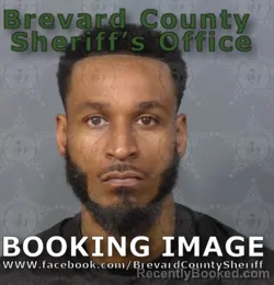 Mugshot of Calvin Joseph Ware booked in Brevard County, Florida on May 8, 2026