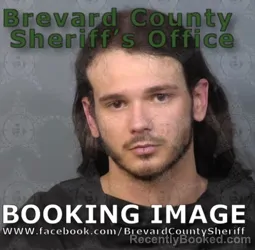 Mugshot of DYLAN JACOB MOORE booked in Brevard County, Florida on May 8, 2026