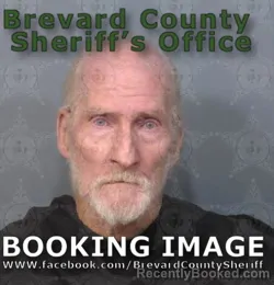 Mugshot of Stephen Thomas Norman booked in Brevard County, Florida on May 8, 2026