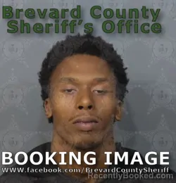 Mugshot of LAQUAVIS MONTRELL BROWN booked in Brevard County, Florida on May 8, 2026