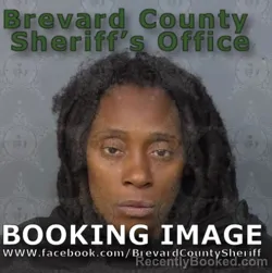 Mugshot of QUANISHA TYJUANA DIXON booked in Brevard County, Florida on May 8, 2026