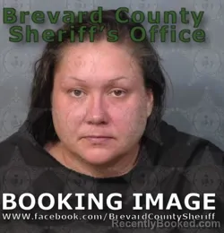 Mugshot of ELIZABETH MARIE SCHMIDT RIVERA booked in Brevard County, Florida on May 9, 2026