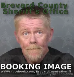 Mugshot of EDWIN JAMES LOUGHLIN booked in Brevard County, Florida on May 9, 2026