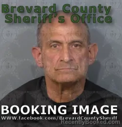 Mugshot of Eric Pascual Gonzalez booked in Brevard County, Florida on May 9, 2026