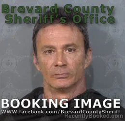 Mugshot of Joseph John Manno booked in Brevard County, Florida on May 9, 2026