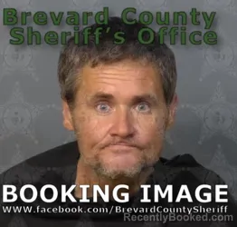 Mugshot of Anthony James Tunison booked in Brevard County, Florida on May 9, 2026