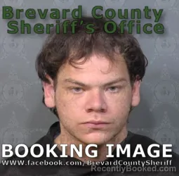 Mugshot of LUCAS MICHAEL BAXTER booked in Brevard County, Florida on May 9, 2026