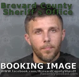 Mugshot of Cody Tyler Mccain booked in Brevard County, Florida on May 9, 2026