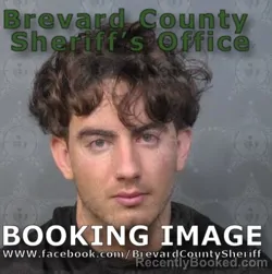 Mugshot of Zabdiel Obregon Sanchez booked in Brevard County, Florida on May 9, 2026
