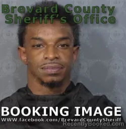 Mugshot of Steven Kahiem Bell booked in Brevard County, Florida on May 9, 2026