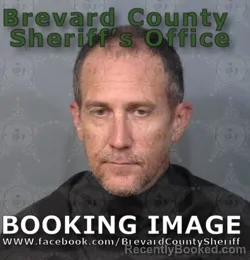 Mugshot of BRIAN DANIEL ETTER booked in Brevard County, Florida on May 9, 2026