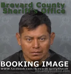 Mugshot of DAVID DOMINGO QUIB TZIB booked in Brevard County, Florida on May 10, 2026