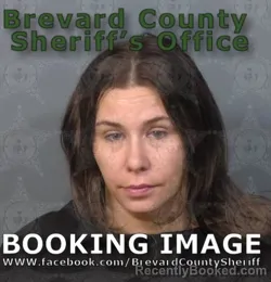 Mugshot of Evelyn Rose Ryan booked in Brevard County, Florida on May 10, 2026