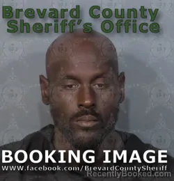 Mugshot of Brandon Tyrone Watson booked in Brevard County, Florida on May 10, 2026