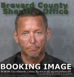 Mugshot of Spencer Dale Pollard booked in Brevard County, Florida on May 10, 2026