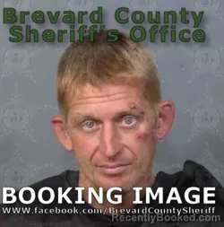 Mugshot of Cory Travis Aiken booked in Brevard County, Florida on May 11, 2026