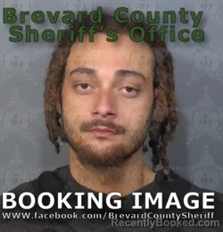 Mugshot of SEAN HALLADAY booked in Brevard County, Florida on May 11, 2026