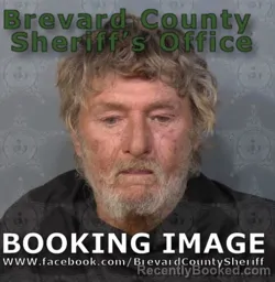 Mugshot of Timothy Lee Bowman booked in Brevard County, Florida on May 11, 2026