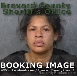 Mugshot of JULIE YVETTE RIVERA booked in Brevard County, Florida on May 11, 2026