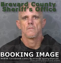 Mugshot of GREGORY EDWARD REACH booked in Brevard County, Florida on May 11, 2026