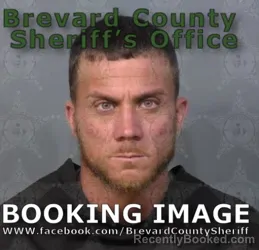 Mugshot of Nicholas Anthony Megonigal booked in Brevard County, Florida on May 11, 2026