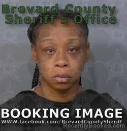 Mugshot of SABRINA LATRICE SMITH booked in Brevard County, Florida on May 11, 2026