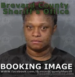 Mugshot of KENTRICE VICTORIA PUCKETT booked in Brevard County, Florida on May 12, 2026