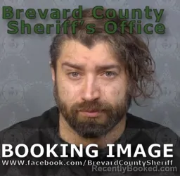 Mugshot of BRYAN MATTHEW DUNGAN booked in Brevard County, Florida on May 12, 2026