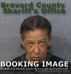 Mugshot of DIANA LYNN RICE booked in Brevard County, Florida on May 12, 2026