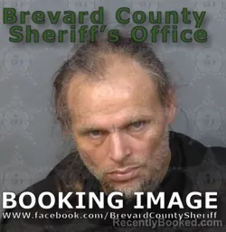 Mugshot of JOSEPH DONALD FRANKLIN booked in Brevard County, Florida on May 12, 2026