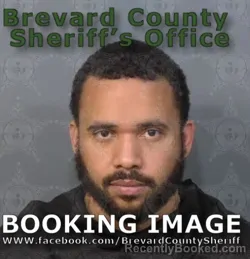 Mugshot of Terrell Moses Connell booked in Brevard County, Florida on May 12, 2026