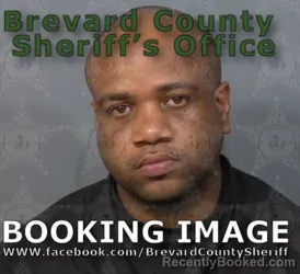 Mugshot of DENZEL ADIEL DUVERGE booked in Brevard County, Florida on May 13, 2026