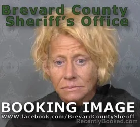 Mugshot of Emily M Sakal booked in Brevard County, Florida on May 13, 2026