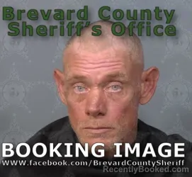 Mugshot of ROBERT MICHAEL IRWIN booked in Brevard County, Florida on May 13, 2026