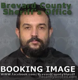 Mugshot of STEVEN L SPIVEY booked in Brevard County, Florida on May 13, 2026