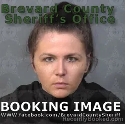 Mugshot of MEGHAN TAYLOR LOIS MUSANTE booked in Brevard County, Florida on May 13, 2026