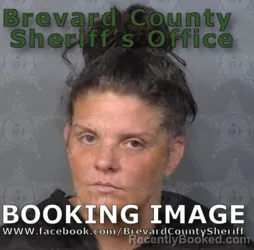 Mugshot of RACHAEL STEWART booked in Brevard County, Florida on May 13, 2026