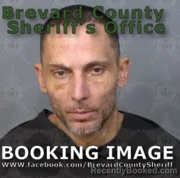 Mugshot of MARK NATHANIEL COOK booked in Brevard County, Florida on May 13, 2026