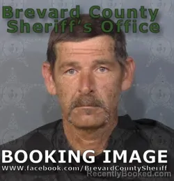 Mugshot of Jason William Wall booked in Brevard County, Florida on May 13, 2026