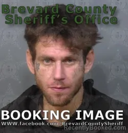 Mugshot of RYAN WILLIAM PRICE booked in Brevard County, Florida on May 13, 2026