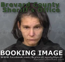 Mugshot of DEVON MARIE ONEIL booked in Brevard County, Florida on May 14, 2026