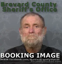 Mugshot of Charlie Wayne Boone booked in Brevard County, Florida on May 14, 2026