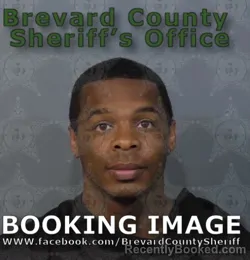 Mugshot of JAVON DWAYNE TAYLOR booked in Brevard County, Florida on May 14, 2026