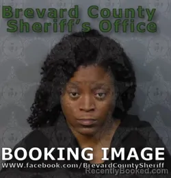 Mugshot of Melody Marcia Thompson booked in Brevard County, Florida on May 14, 2026