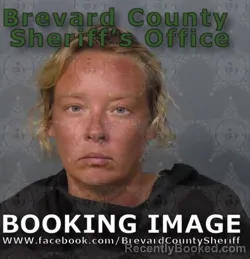 Mugshot of Kayla Kathleen Wiegele booked in Brevard County, Florida on May 14, 2026