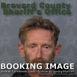Mugshot of SIDNEY RANDALL DOUGHTEN booked in Brevard County, Florida on May 14, 2026