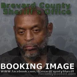 Mugshot of RODERICK XZAUIER WHITE booked in Brevard County, Florida on May 14, 2026