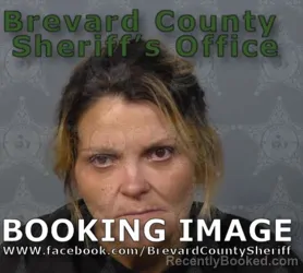 Mugshot of NOVELLA LOUISA FLORES booked in Brevard County, Florida on May 15, 2026