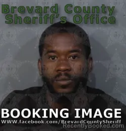 Mugshot of Dandre Jashaun Kelly booked in Brevard County, Florida on May 15, 2026
