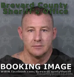 Mugshot of PATRICK RAYLORD FEELEY booked in Brevard County, Florida on May 15, 2026